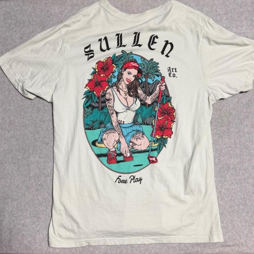 Sullen Art Co. Lady Golf T Shirt Size XL